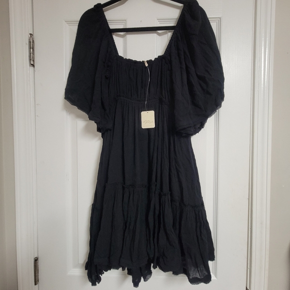 Free People NWT Like Never Before Tunic Mini Dress Size Medium. - Picture 5 of 11